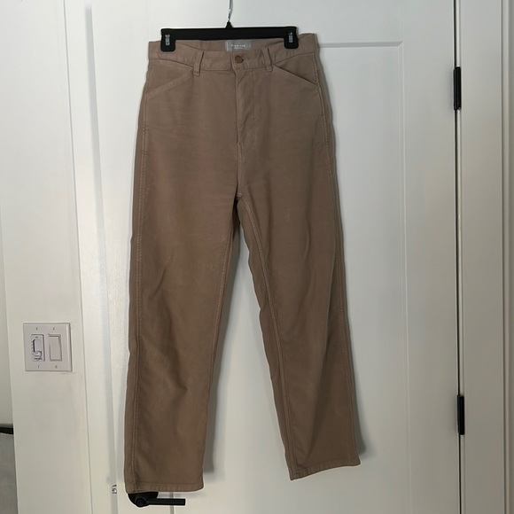 Everlane Way-High Moleskin Pants Size 4 - Picture 5 of 9